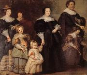 Cornelis de Vos Family Portrait France oil painting reproduction